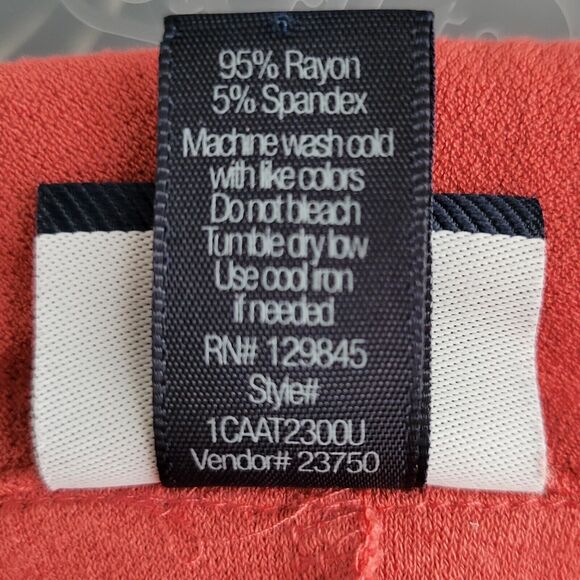 Daytrip Buckle Womens Button Down Dolman Blouse Size Small Cinch Waist Salmon - Picture 5 of 5